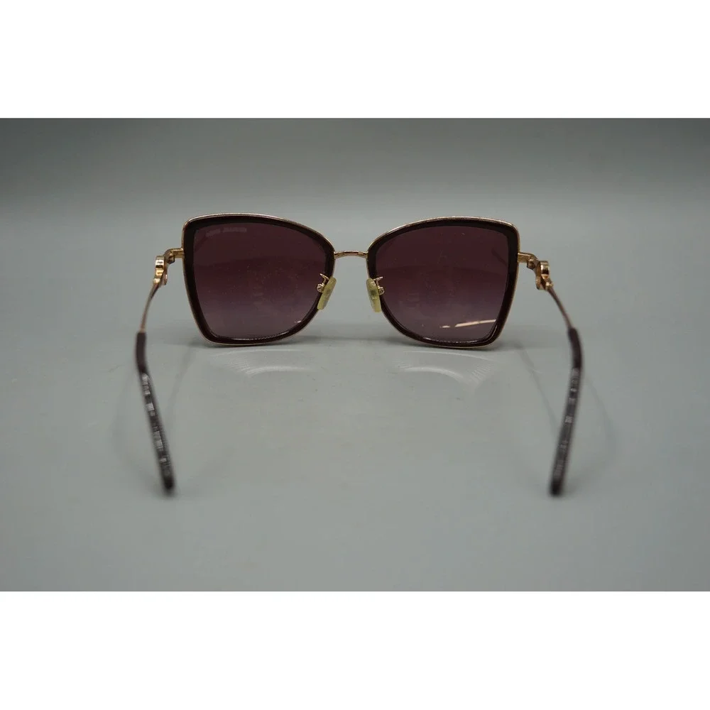 Michael Kors Corsica MK1067B Sunglasses Wine Gold Butterfly Gradient Lens 1138H